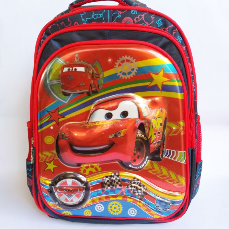 TAS ANAK CARS LED