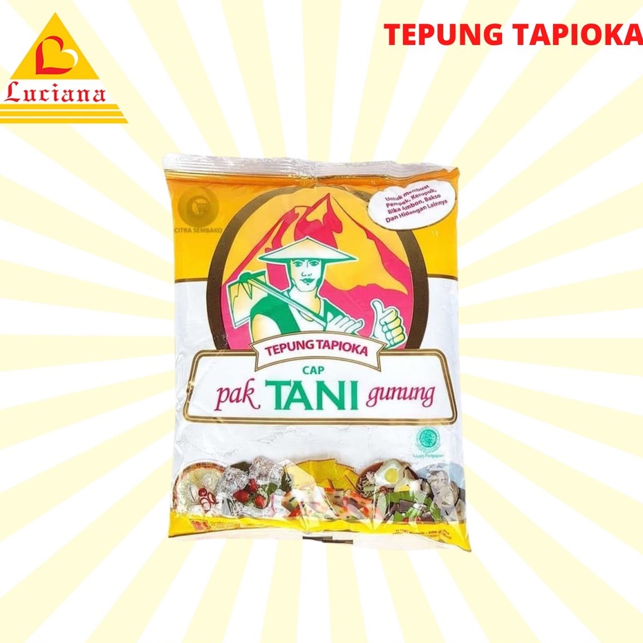 Tepung Tapioka Tani Gunung kemasan 500gr