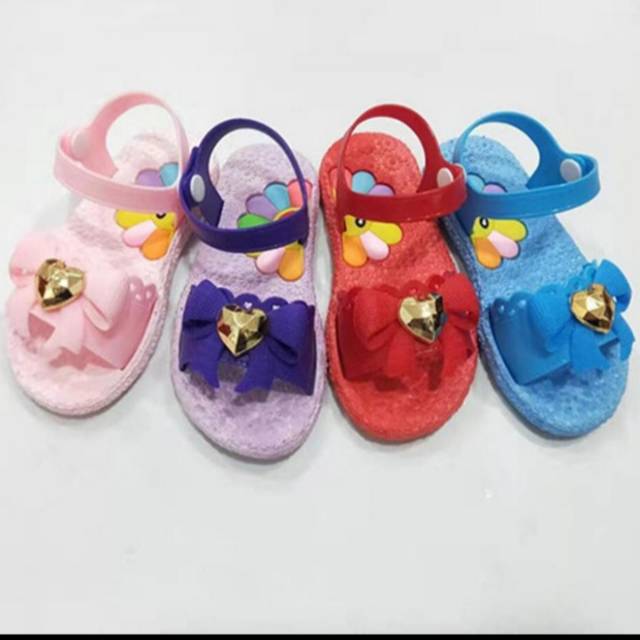 Sepatu sandal anak perempuan sepatu sandal jelly anak perempuan import