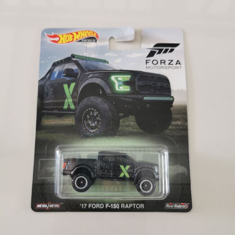 Hot Wheels 17 Ford F-150 Raptor Forza Motorsport Retro Entertainment premium ban karet