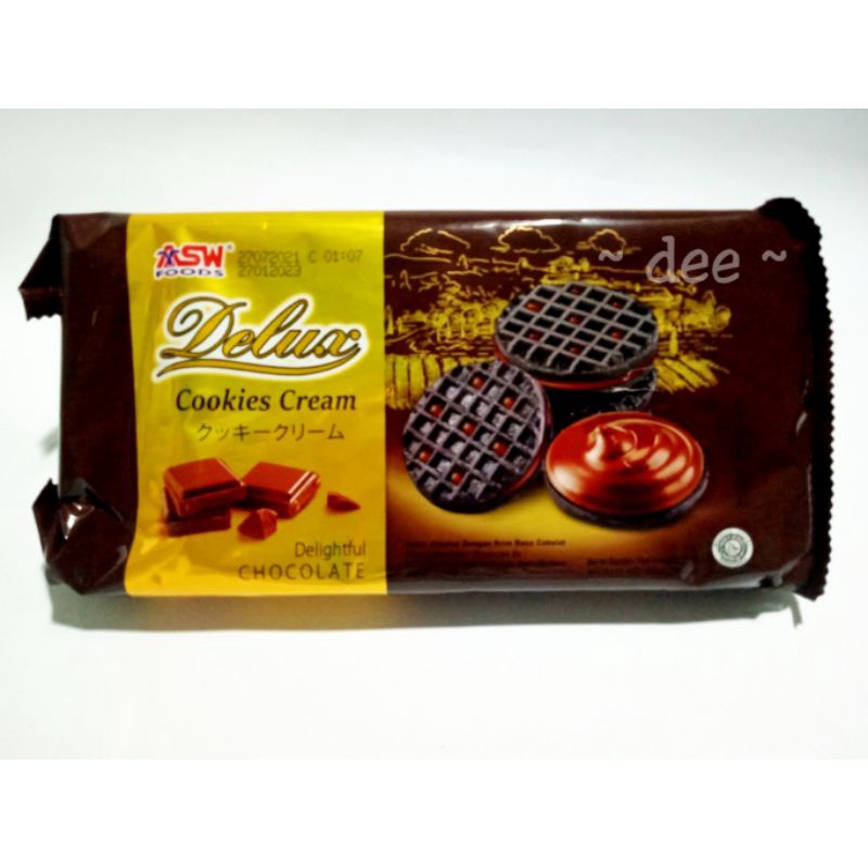 

Delux Cookies Cream Chocolate