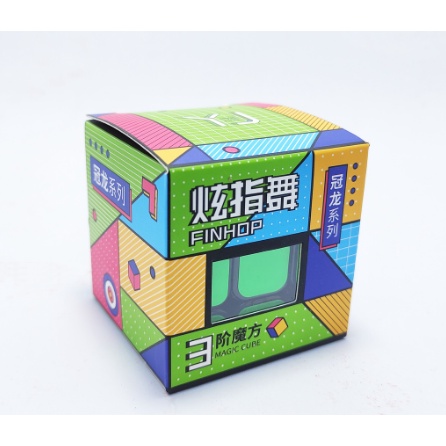 Rubik 3x3 V3 FINHOP TRIBAL Yongjun Yj Speed magic cube Guanlong