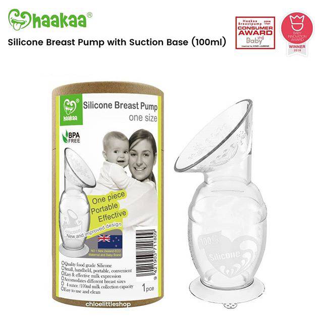 Haakaa Manual Breast Pump 100ml / 150ml / Pompa ASI