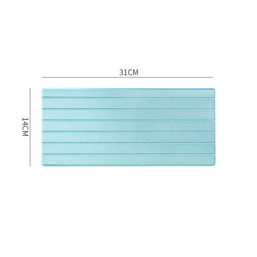 【COD Tangding】Japanese Bathroom Wash Diatomite Diatom Ooze Water Absorbent Coaster Rectangular Absorbent Bathroom Hotel Supplies