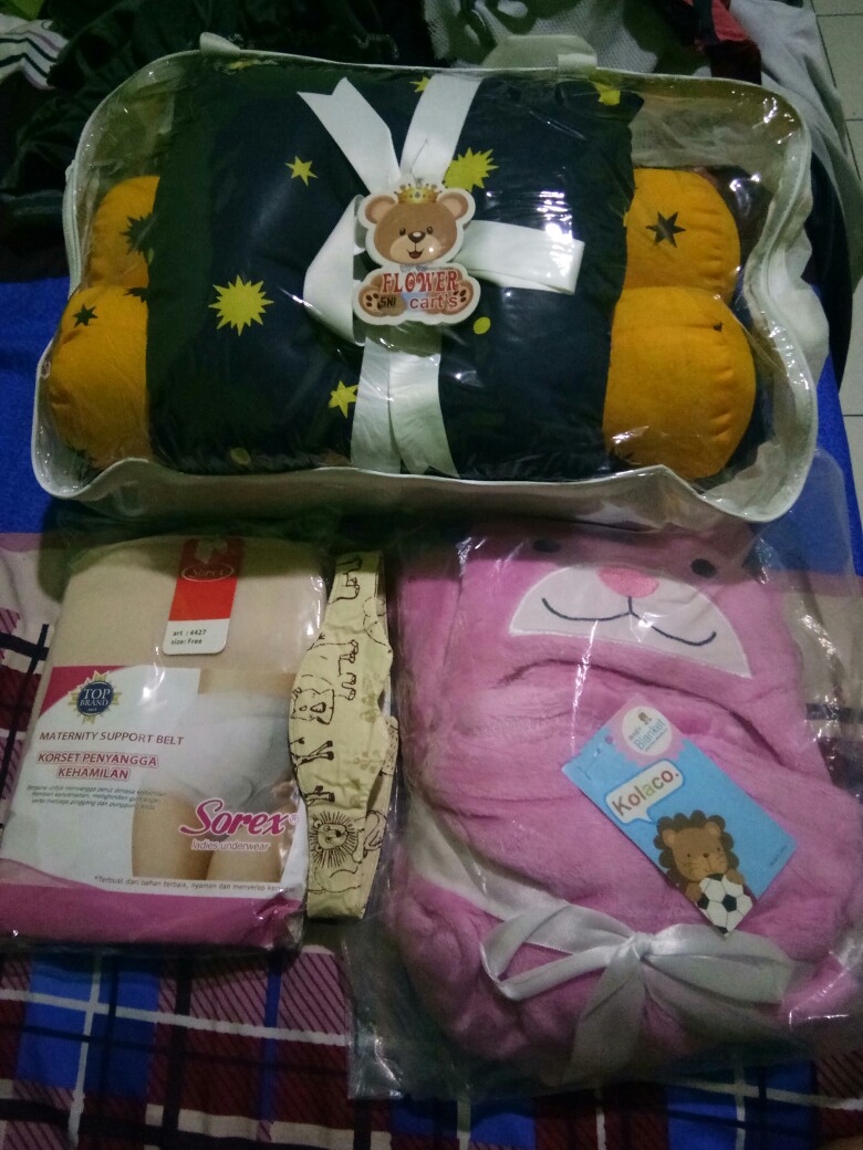 Matras Perlak Set Bantal Guling Flower/matras Perlak Set Flower