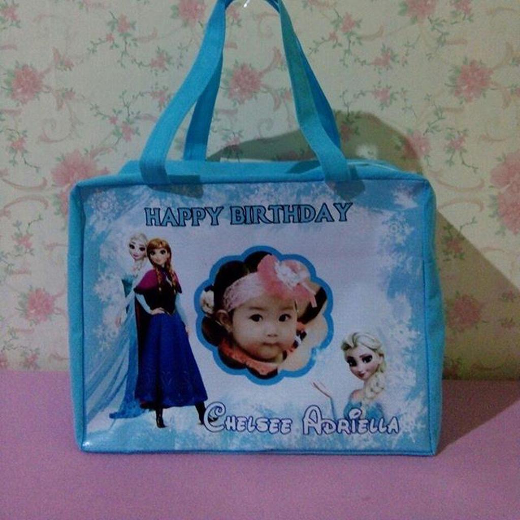 Tas Ulang Tahun Resleting Custom Foto-8