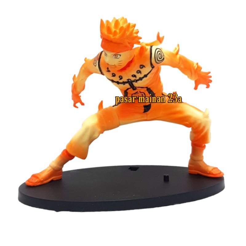 Figure Uzumaki Naruto Vibration Stars Miniatur pajangan hiasan topper