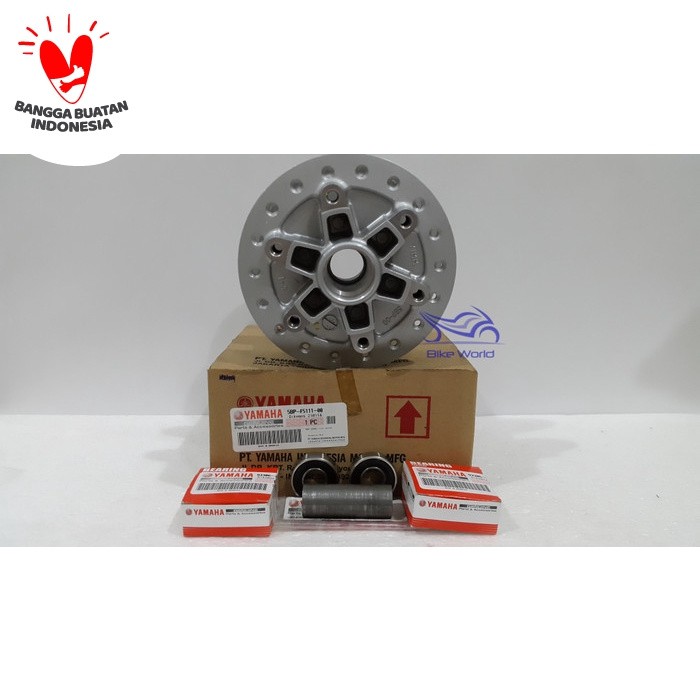 tromol depan, bosh tromol, bearing scorpio yamaha genuine parts
