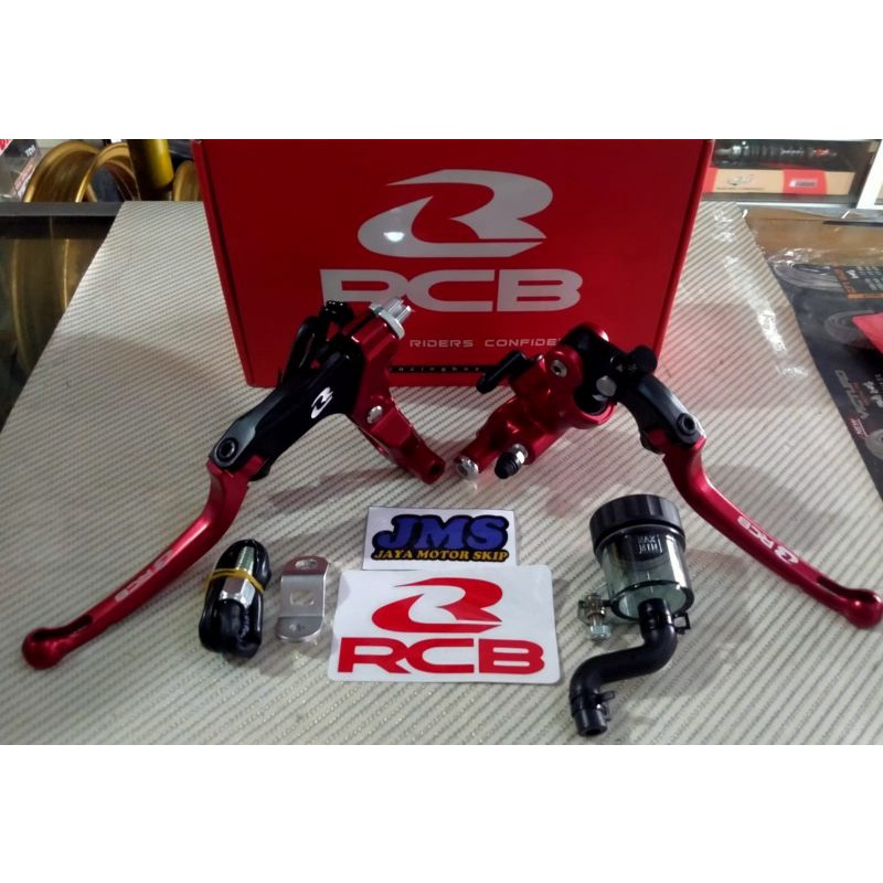 Master Rem RCB S1 14mm Set Merah + Kopling