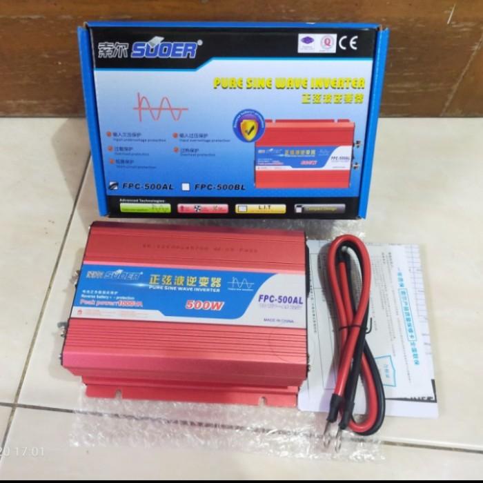 Power Inverter Pure Sine Wave Souer 500W