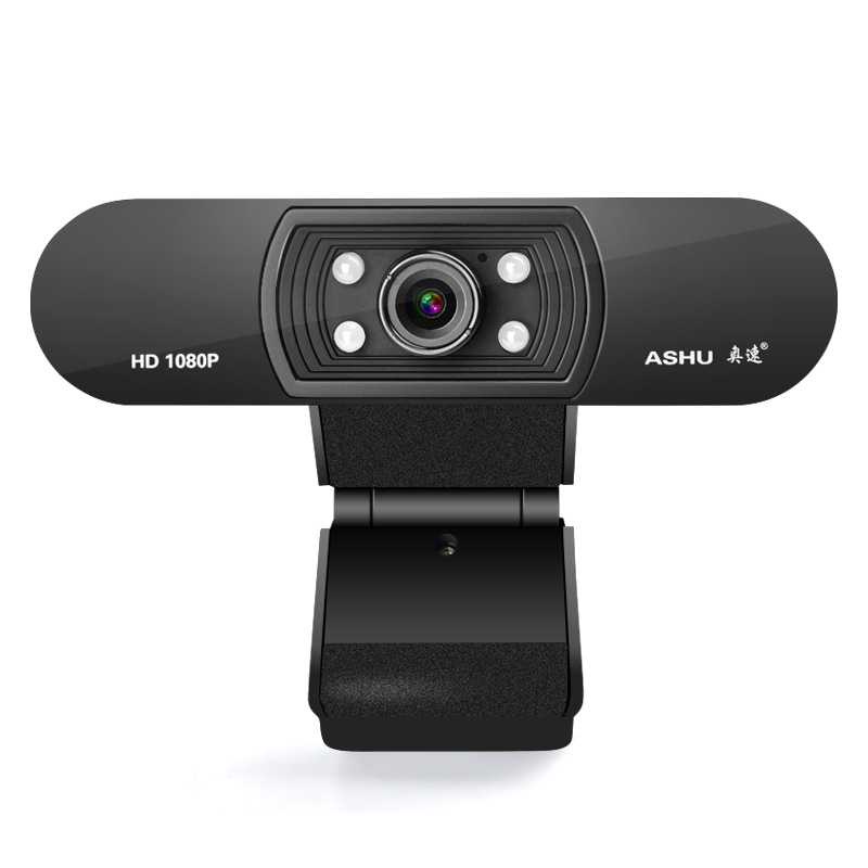 Webcam Laptop Hd Desktop PC Computer Video Conference 1080P dengan Mic H800