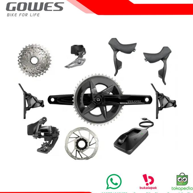Groupset Sram Rival Axs Hrd 2X12 Speed