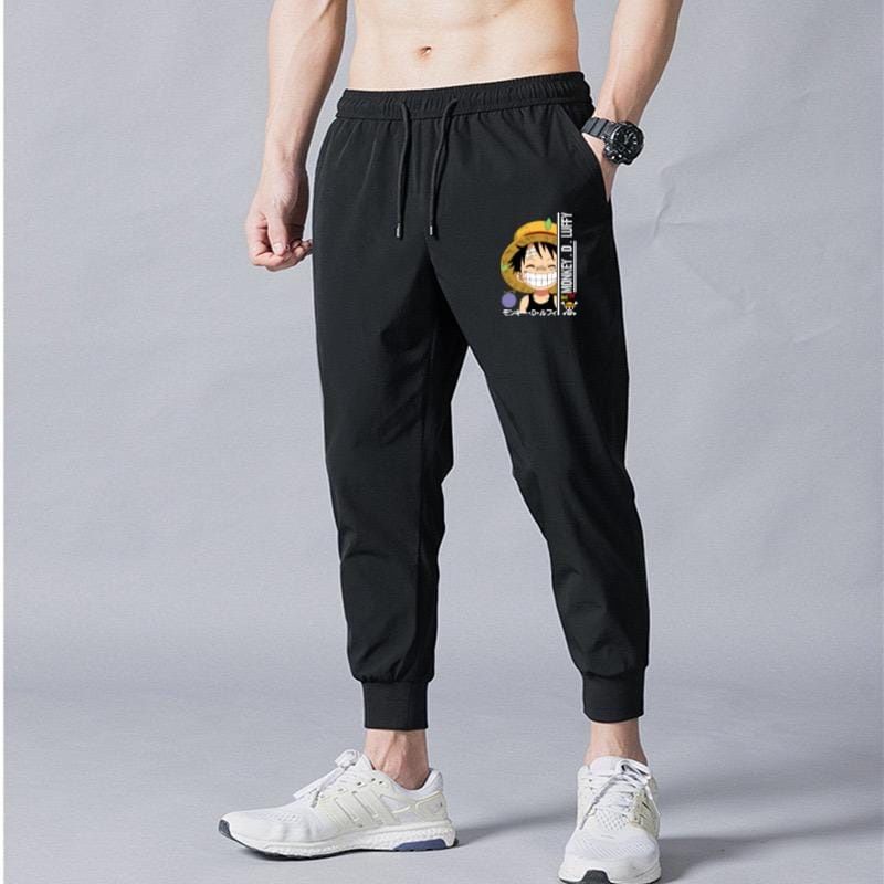 COD/DS/CELANA JOGGER LUFFY NYENGIR size (M-L-XL)