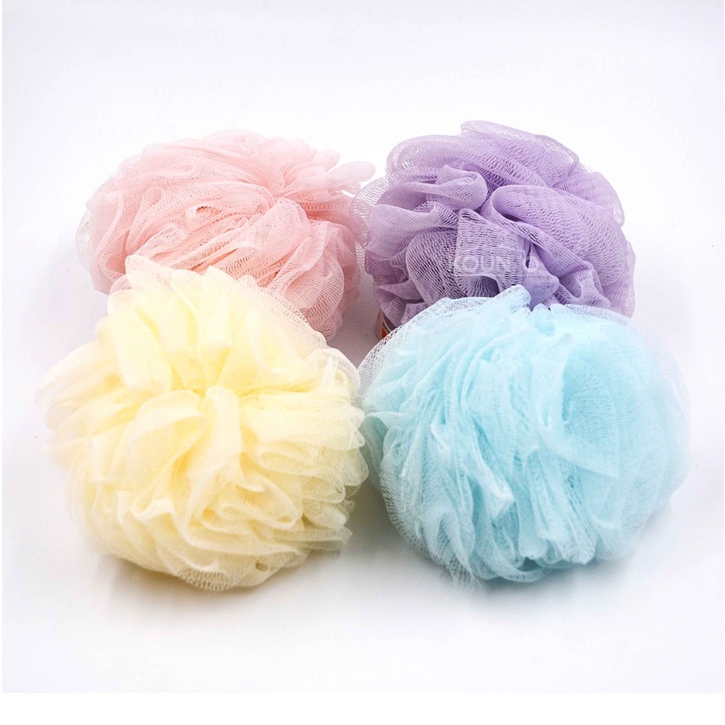 Spons Mandi Bola Jaring Busa Shower Puff Premium Bath Sponge Ball Foaming