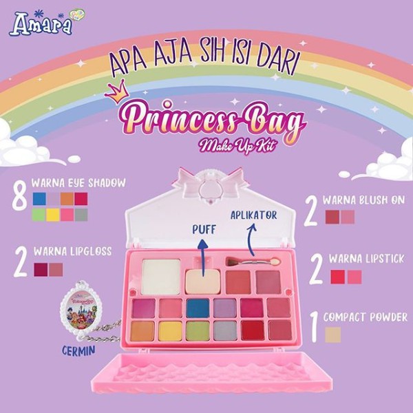 PURBASARI AMARA Princess Bag Make Up Kit 26,8gr