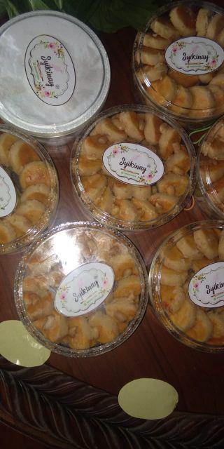 50 Pcs_kardus Box Kue Kering _parcel Lebaran / Box Kue Kering 250gr Toples Isi 4- 25x25x5cm