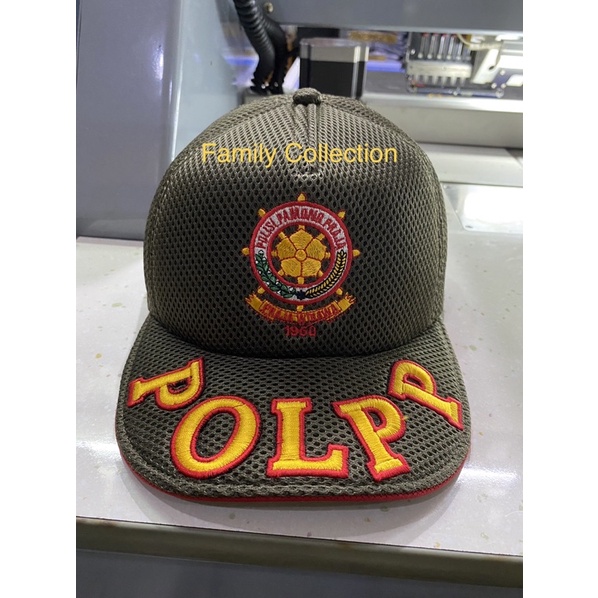 Topi pol pp golongan lll warna hijau pol pp