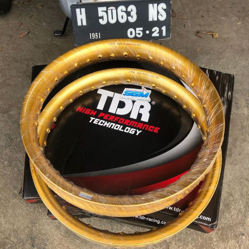 Velg TDR Gold Ring 17,