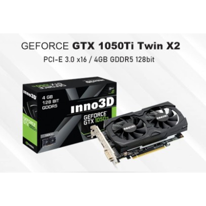 VGA CARD INNO3D GTX 1050TI TWIN X2 V2