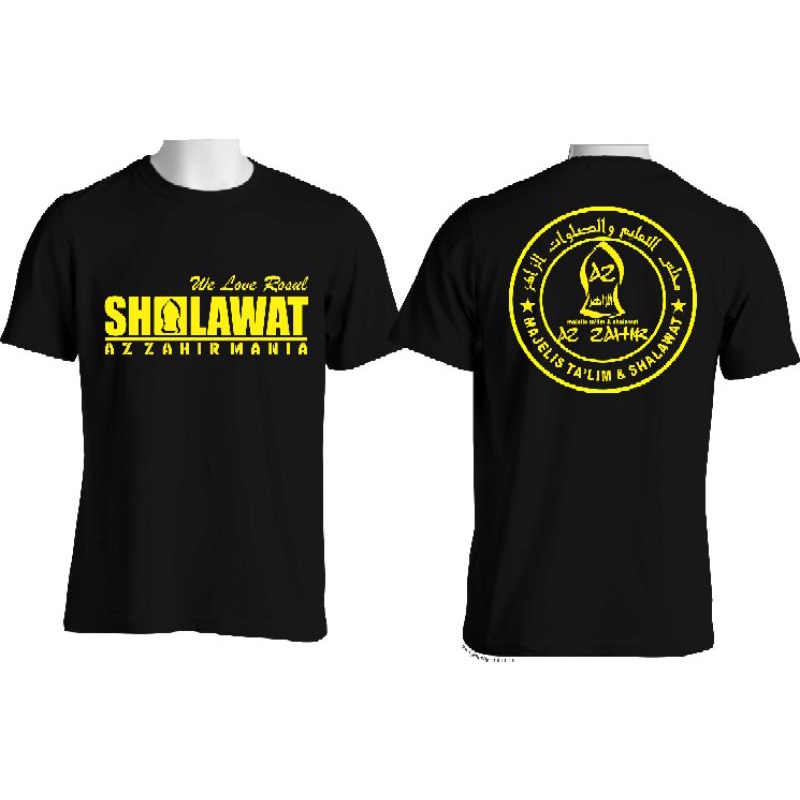 TSHIRT/KAOS AZ ZAHIR BEST SELLER KAOS ZAHIR MANIA DISTRO ORIGINAL MURAH