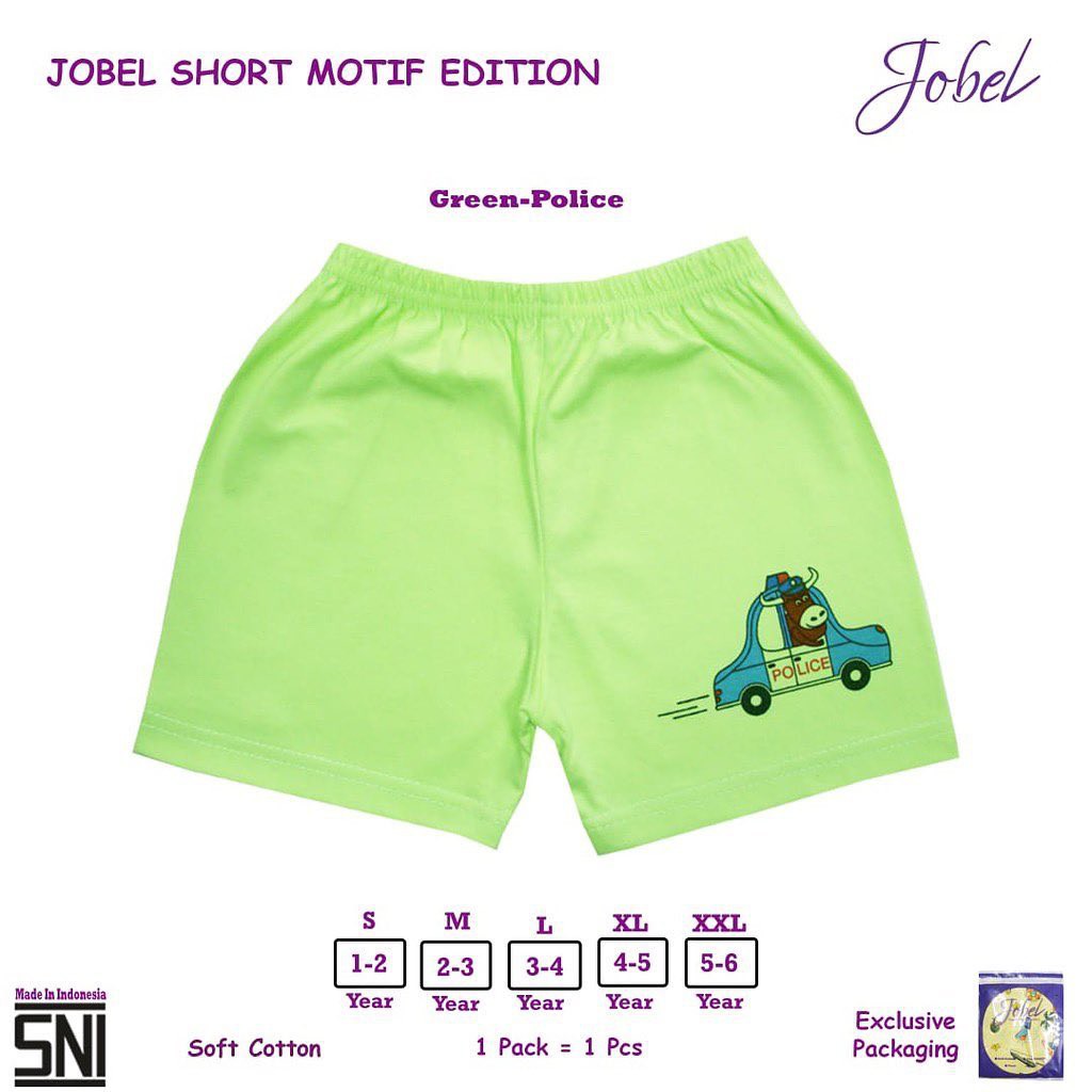 Jobel Short - Motif Edition (0 sd 5 tahun)