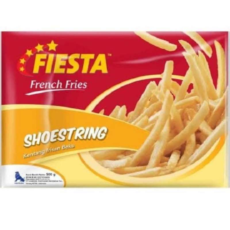 FIESTA KENTANG GORENG FRENCH FRIES SHOESTRING 500GR