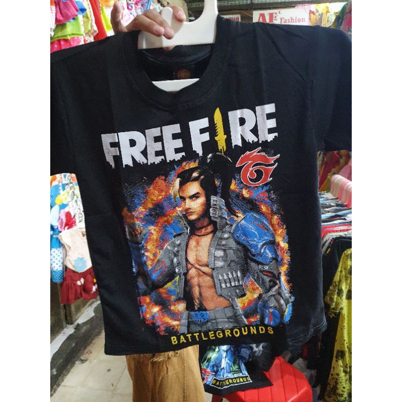 KAOS ANAK FF FREE FIRE BOOYAH GARENA GAMING