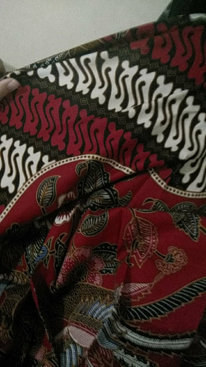 Dress 263 Aci#dress Batik Flare Edisi Natal Bahan Katun Stretch