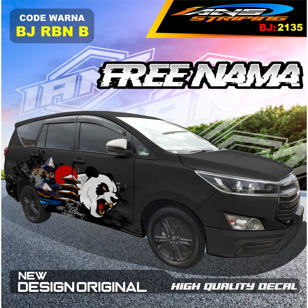 VARIASI MOBIL INNOVA REBORN / VARIASI STICKER MOBIL AVANZA  / STIKER MOBIL XENIA / DECAL STIKER MOBIL PAJERO SPORT