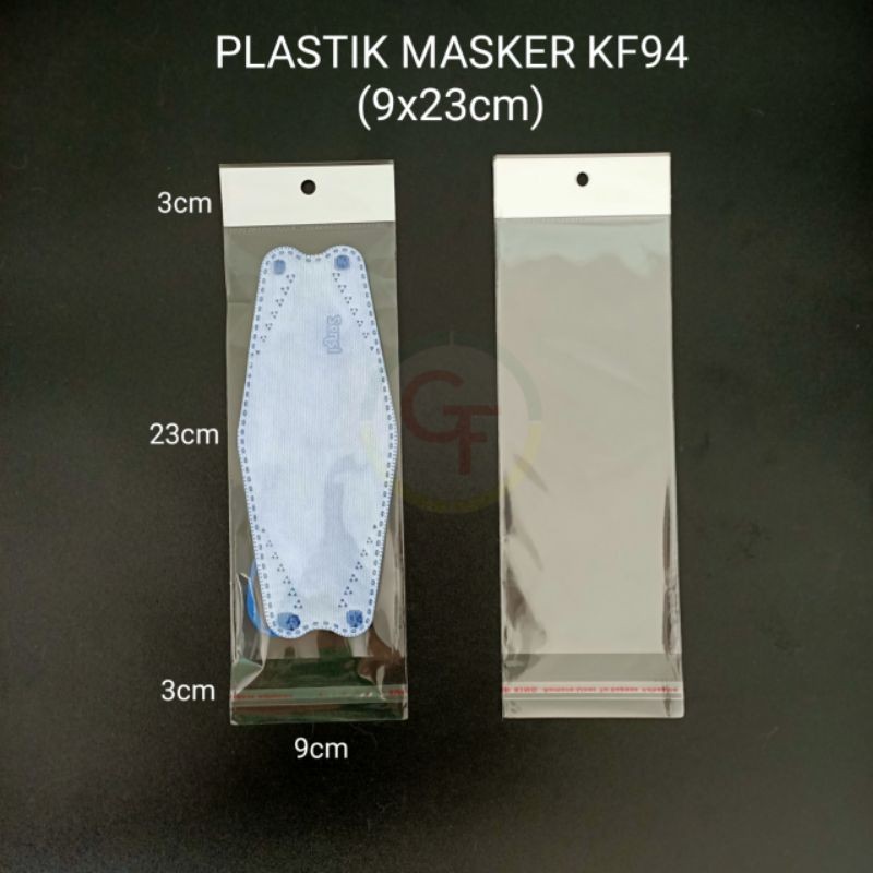 

9x23 PLASTIK MASKER KF94