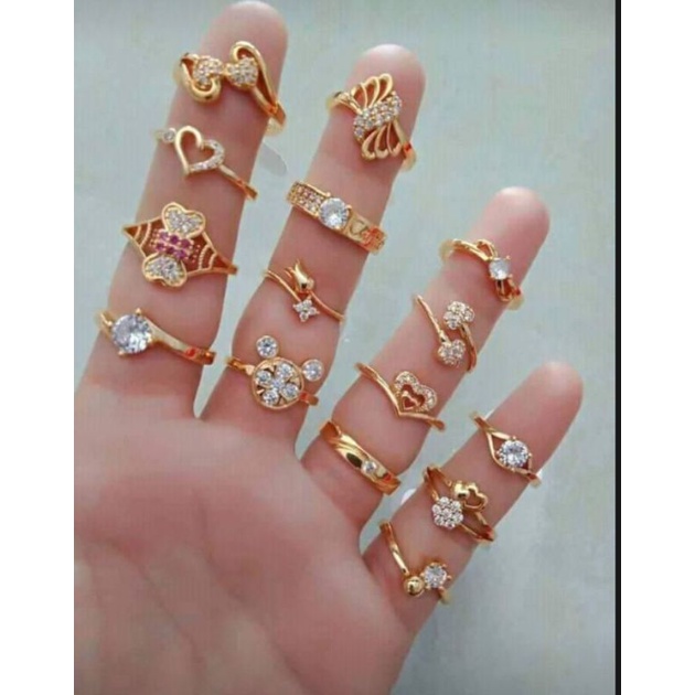 OBRAL CINCIN PERMATA BERLAPIS EMAS 24K PART 3