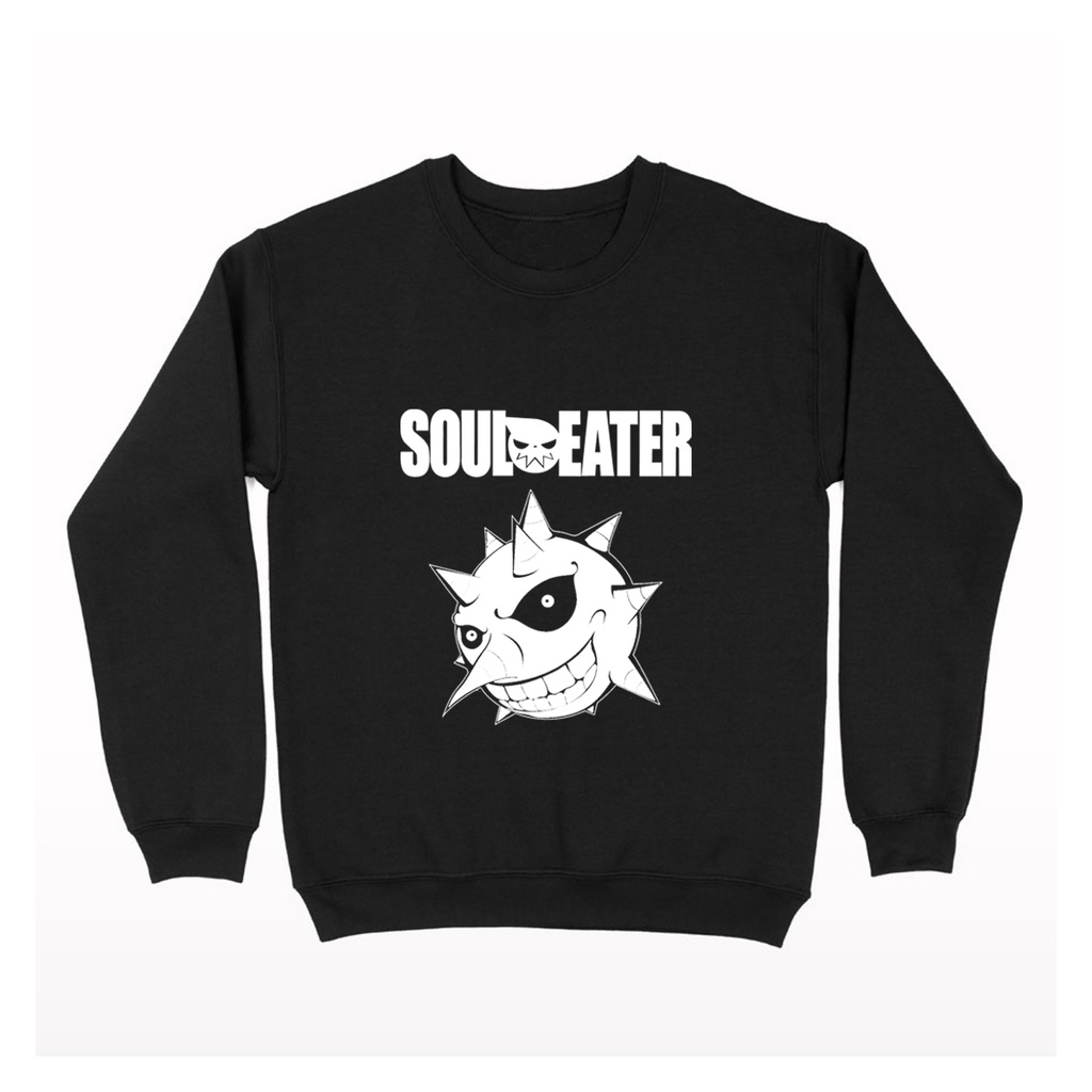 SWEATER CREWNECK ANIME SOUL EATER MANGA SOUL EATER EVANS MAKA ALBARN BLACK STAR TSUBAKI NAKATSUKASA