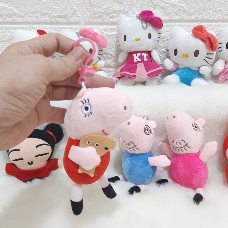 Gantungan Kunci Karakter Gantungan Tas Lucu Gantungan Karakter Nailong Dino kuning