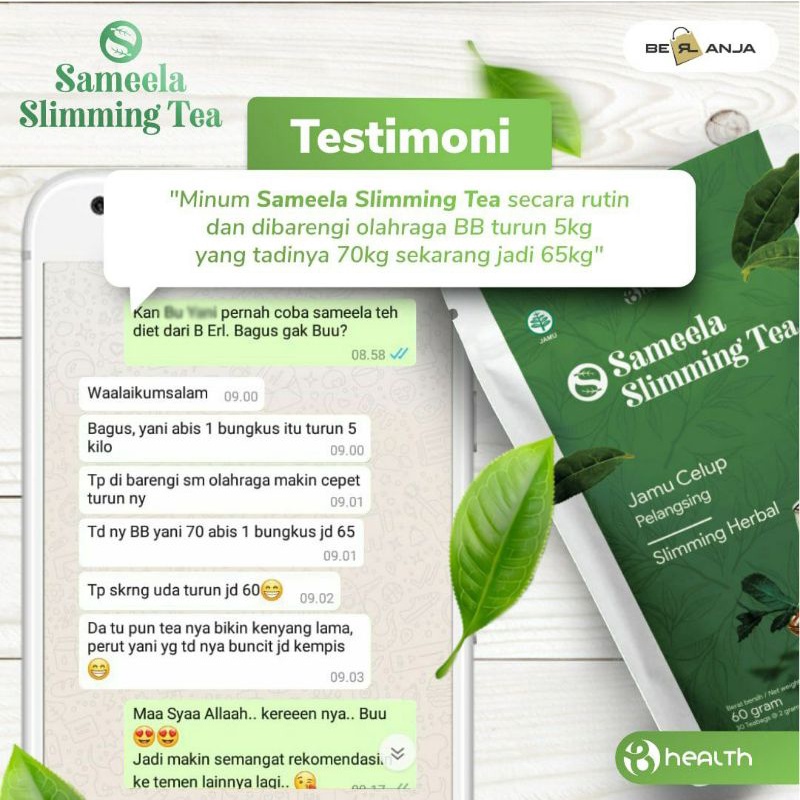 

Teh Pelangsing Sameela Slimming Tea