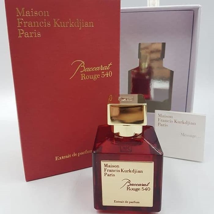 PARFUM BACCARAT ROUGE 540