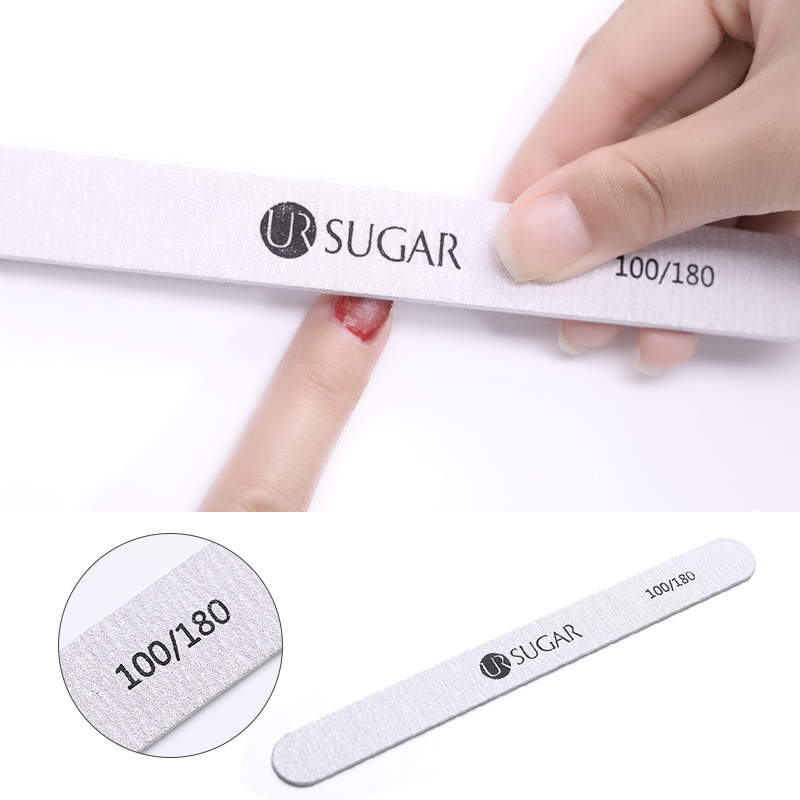 UR SUGAR 1Pc Grinding Sanding Nail File Buffing File Nail Art Tool 100/180