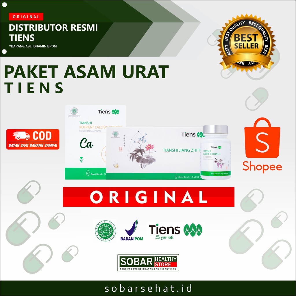 TIENS PAKET OBAT ASAM URAT ORIGINAL