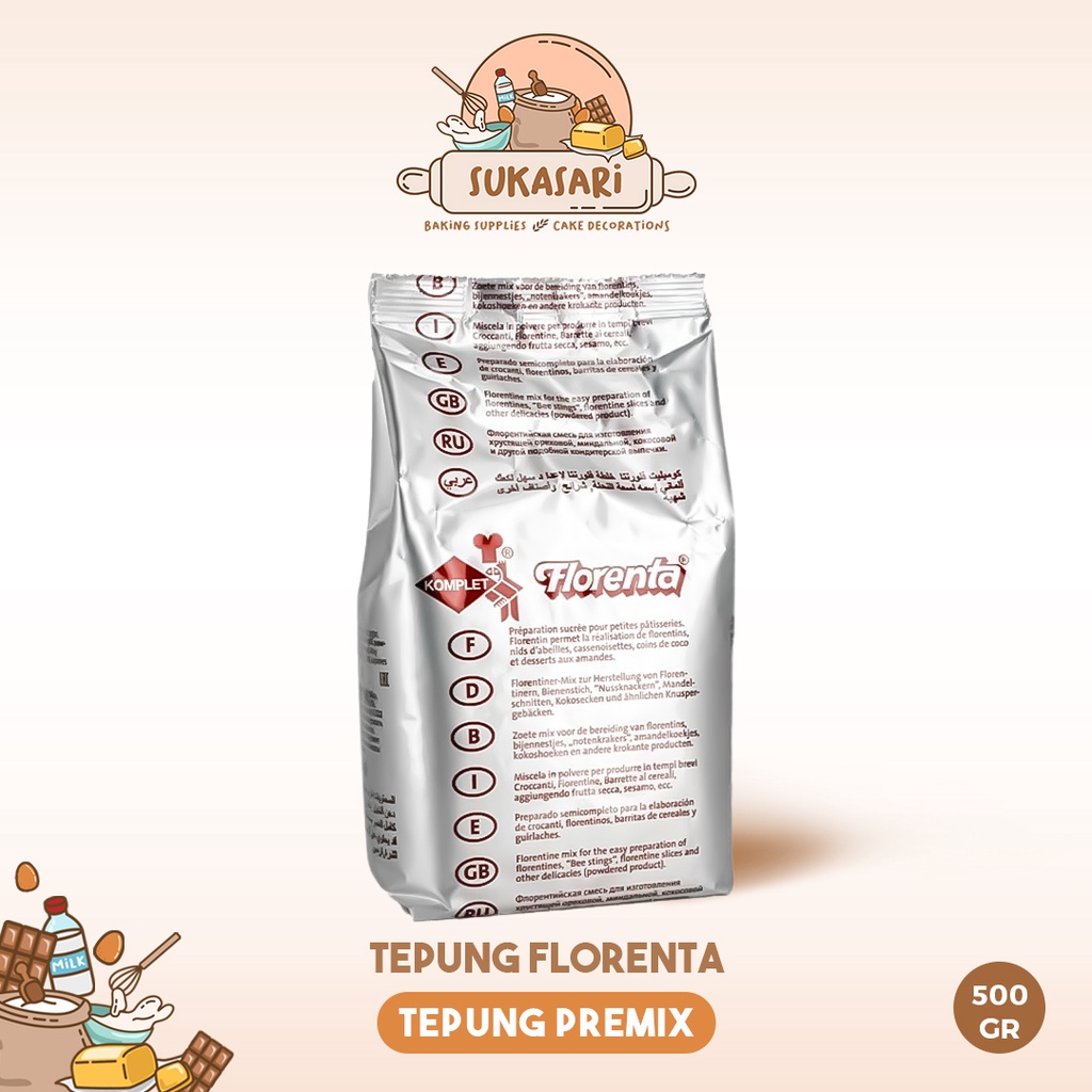 

Florentine Cookies - Tepung Florenta - Premix - 500 gram