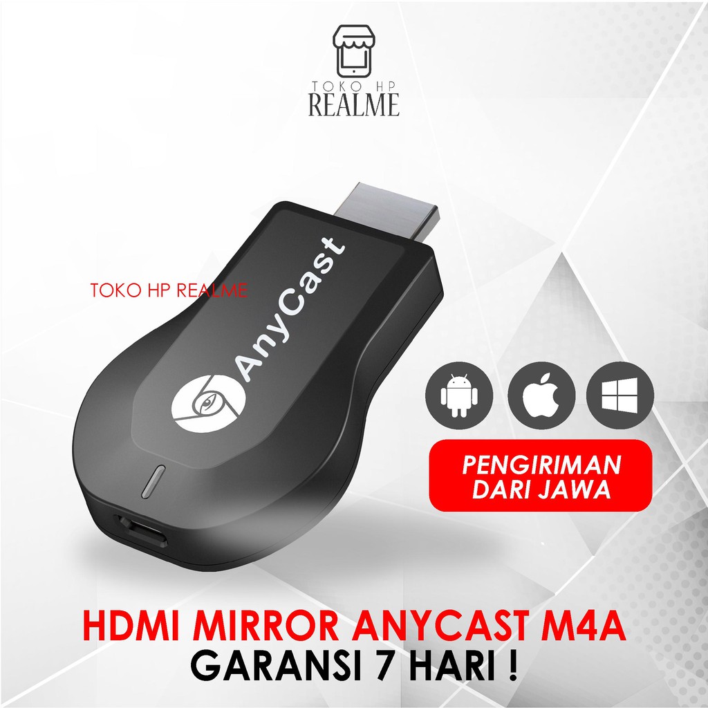 ANYCAST M4 PLUS HDMI DONGLE WIFI RECEIVER FOR ALL ANDROID