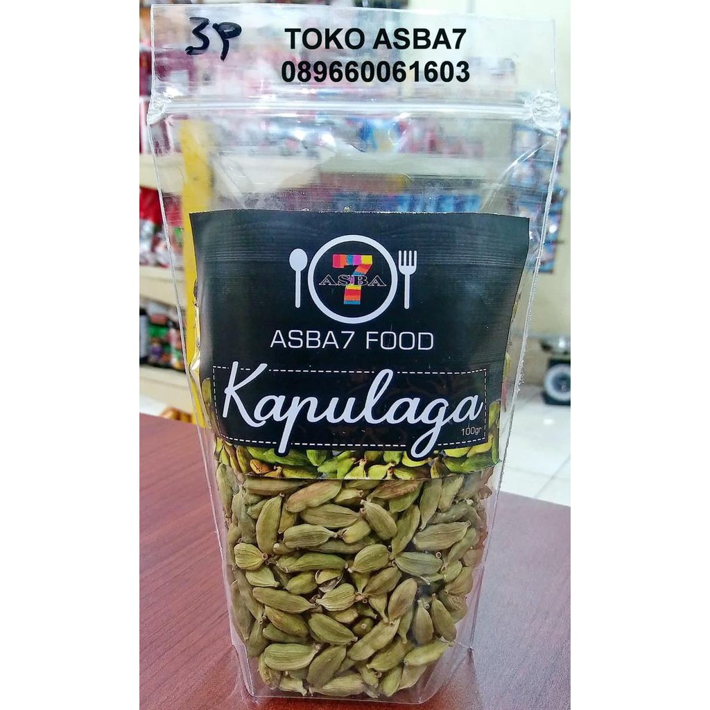 

Kapulaga Hijau Cardamom Cardex 3P 100G