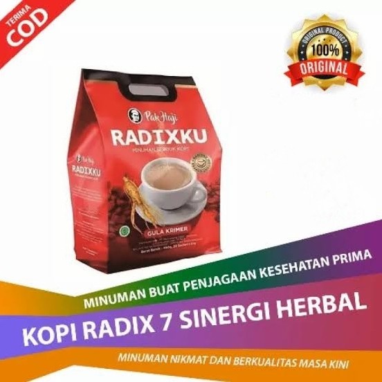 

⭐BISA COD⭐ Kopi Radixku Pak Haji isi 20sachet