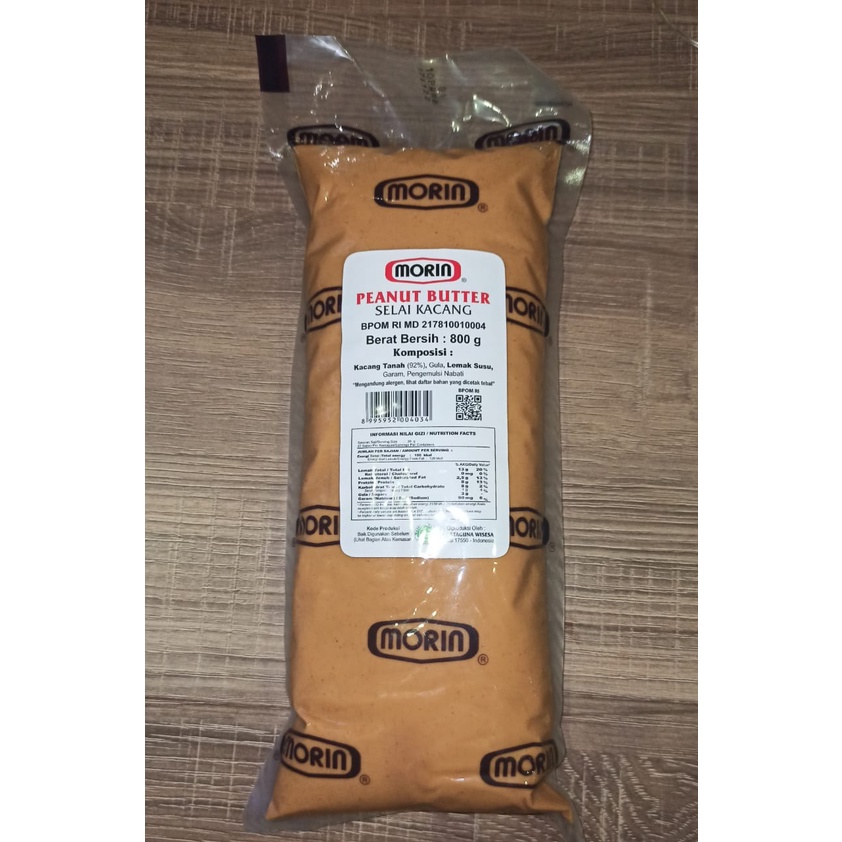 Morin Selai Kacang (Peanut Butter) Creamy Halus 800 Gr