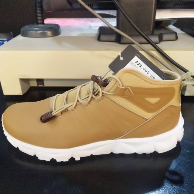 Sepatu League Cokelat Kumo Mid M Leather Running shoes pria sneakers cowo Kulit Original Murah disko