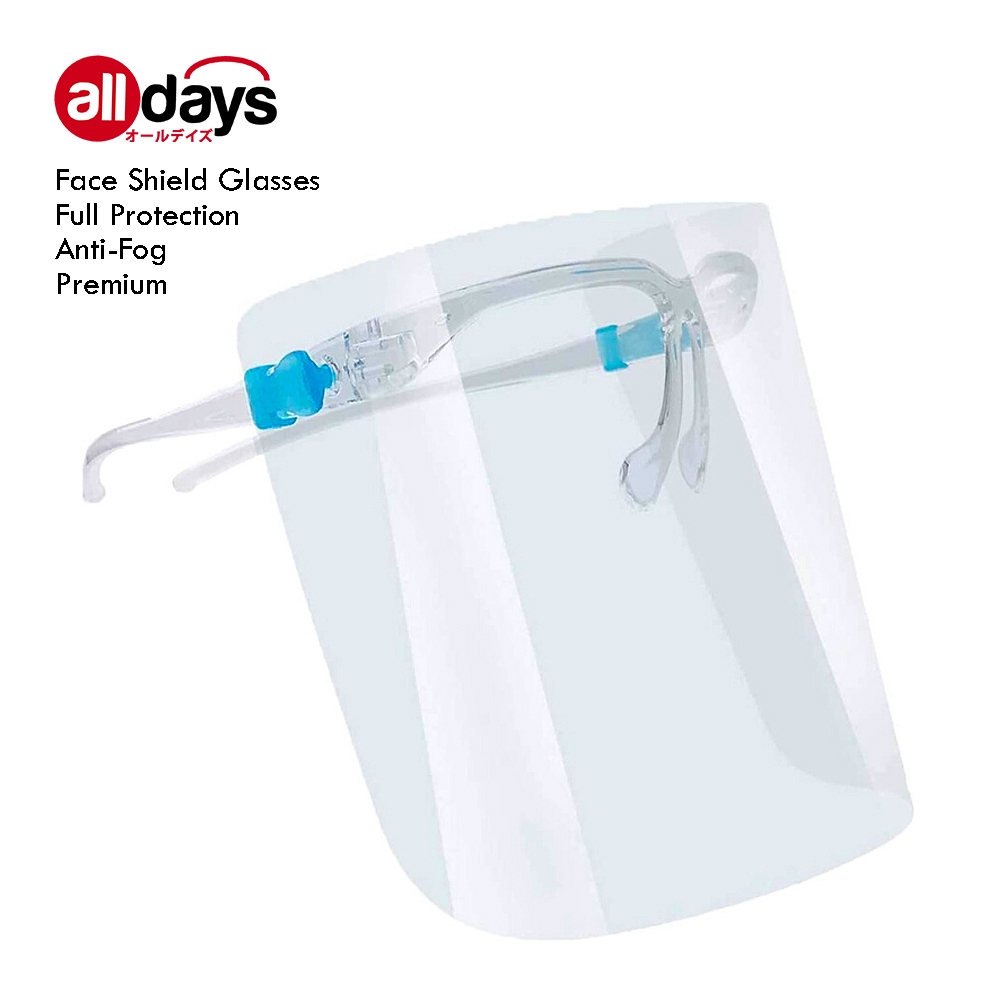 Alldays Face Shield Glasses / Face Shield Kacamata / Pelindung Wajah