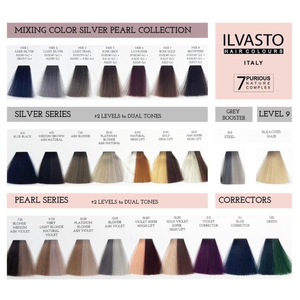 ILVASTO HAIR COLOR CLASSICO 100ML | SEMIR | PEWARNA RAMBUT | CAT RAMBUT