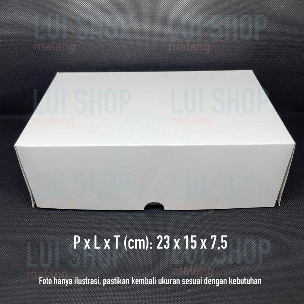 

DUS KUE 23cmx15cm NX 350gr Apa Kabar