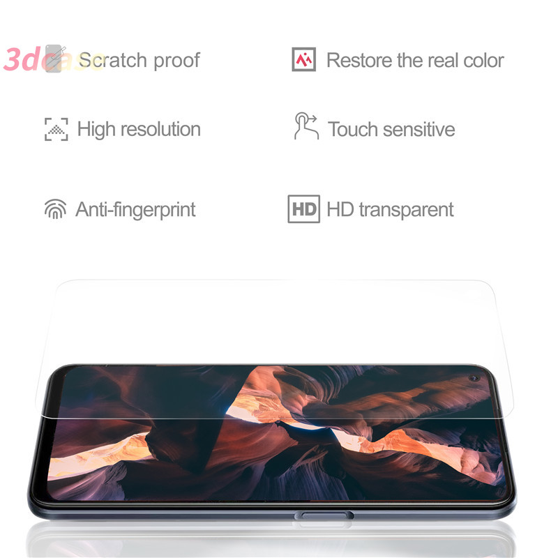 Soft Flexible Film untuk Realme C17 C15 5i C11 C2 6 C3 C12 5 7 7i Narzo C1 5S U1 6i 6S C3i 10 10A 20A Narzo 20 PRO OPPO A53 2020 A9 A5 2020 A33 2020 A7 A5S A12 A11K VIVO Y17 Y15 Y12 Y11 Y30i Y30 Y50 Not Tempered Glass Mobile Phone Pelindung untuk