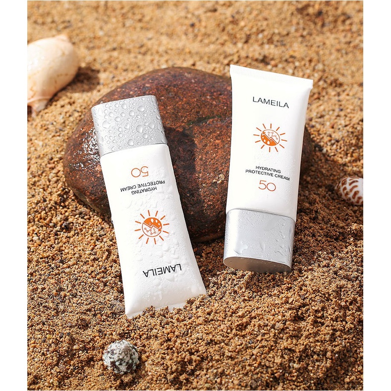 LAMEILA UV CREAM SPF50+++ HYDRATING PROTECTIVE CREAM KODE 3058