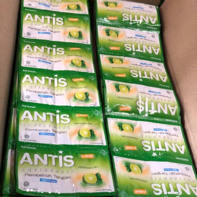 ANTIS ANTISEPTIC/ HANDSANITIZER (serenceng 24sachet)