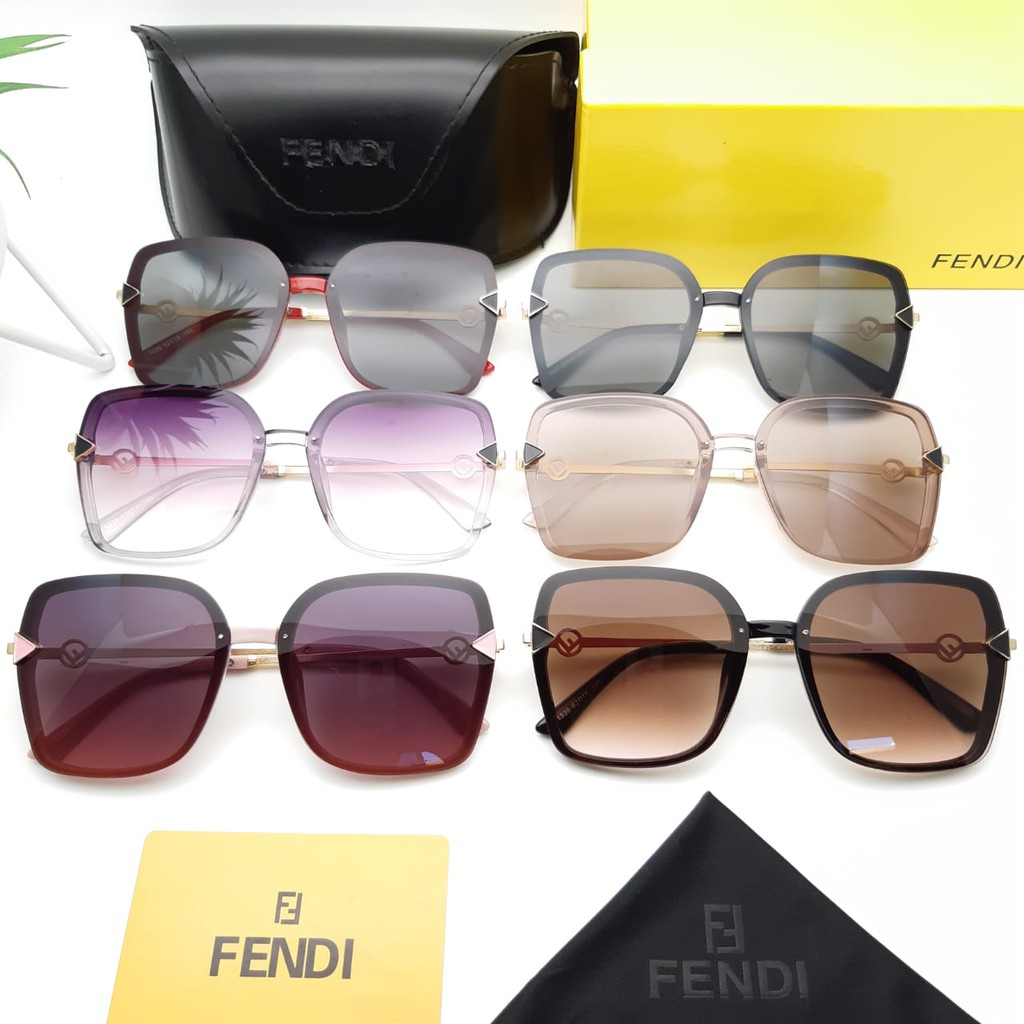 Kacamata Fashion Wanita / Kacamata Wanita Fendi Jk1339 Super &amp; Free Cleaners Termurah